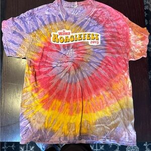 Wawa Tie-Dye Hoagiefest 2015 Men's Short Sleeve Tee